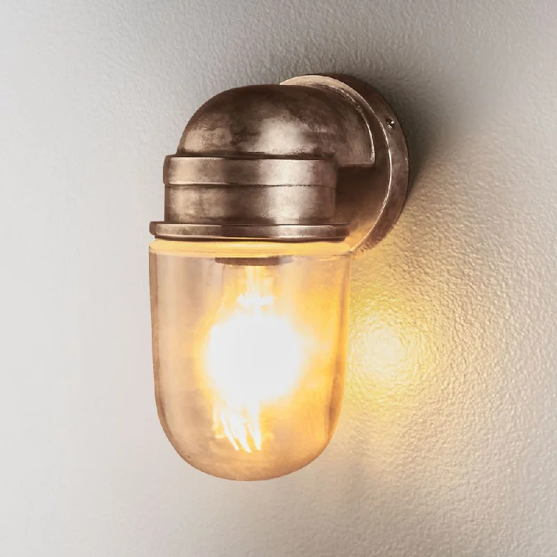 Industrial Wall Lamps with Exposed Bulbs for a Factory - Chic VibeIndustrial Wall Lamps with Exposed Bulbs for a Factory - Chic VibeNautical Outdoor Wall Light Brass