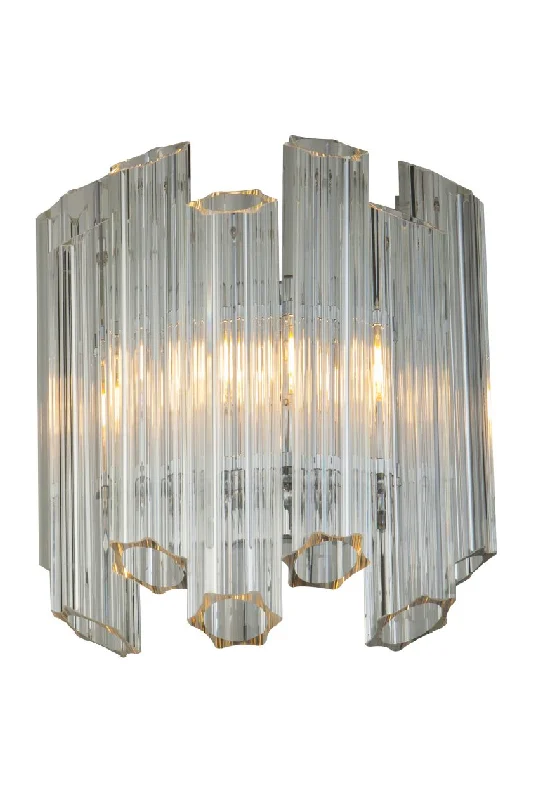 Industrial Wall Lamps with Exposed Bulbs for a Factory - Chic VibeIndustrial Wall Lamps with Exposed Bulbs for a Factory - Chic VibeGlass Hexagonal Wall Light | Liang & Eimil Quartz