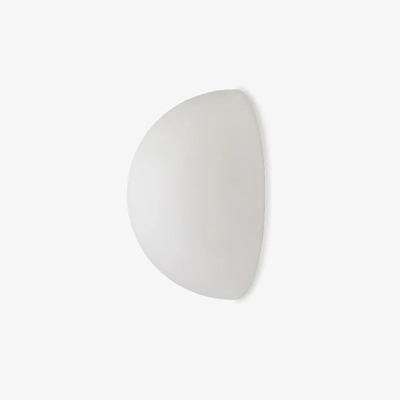 LED Wall Lamps with a Frosted Glass Finish for Soft Light DiffusionLED Wall Lamps with a Frosted Glass Finish for Soft Light DiffusionHalbkugel Wall Lamp