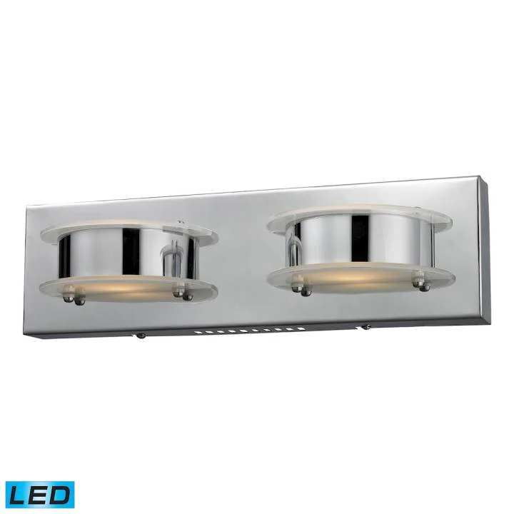 LED Wall Lamps with a Frosted Glass Finish for Soft Light DiffusionLED Wall Lamps with a Frosted Glass Finish for Soft Light DiffusionLED 2LIGHT ELK Lighting