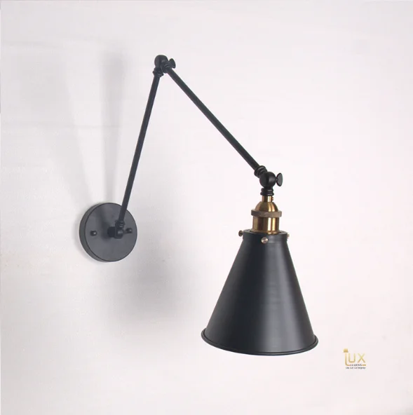 Motion - Sensing Wall Lamps for Hands - Free Illumination in StairwaysMotion - Sensing Wall Lamps for Hands - Free Illumination in StairwaysVintage Industrial Ohio Wall Lamp